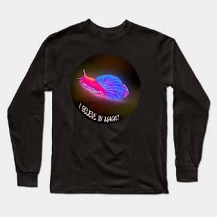 Magical snail sticker Long Sleeve T-Shirt